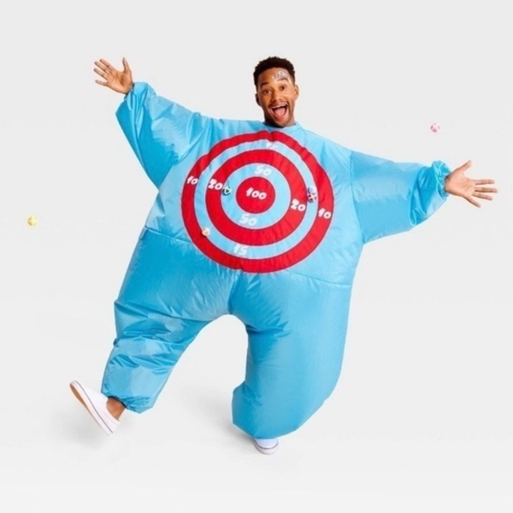 NIP. HYDE & EEK! Inflatable Target Board Adult Costume